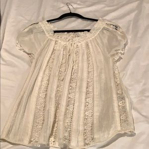 Joie Size Small Off White Blouse